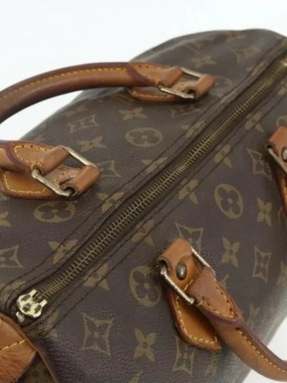 LOUIS VUITTON Monogram Speedy 30 Hand Bag M41526 LV Auth YKZ1235